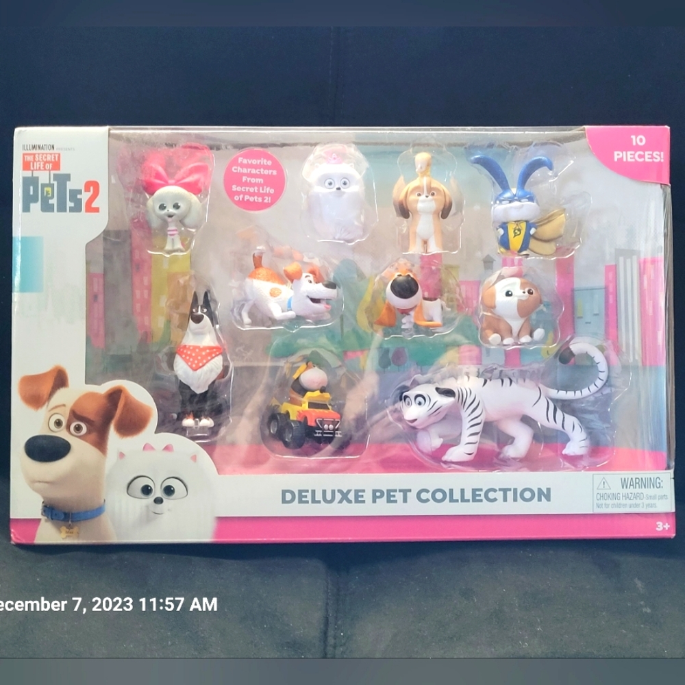 The Secret Life of Pets 2 movie Deluxe Pet Collection
